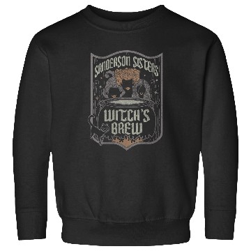 Discover Disneyss Hocus Pocus Sanderson Sisters Witch Brew Retro Logo Sweatshirts