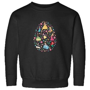 Discover Disney Princess Spring Flower Filled Easter Egg Sweatshirts