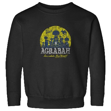 Discover Disney Aladdin Genie Visit Agrabah Palace Vintag Sweatshirts