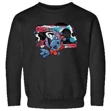 Discover Disney Lilo & Stitch Techno Time Travel Earthbound Premium Sweatshirts