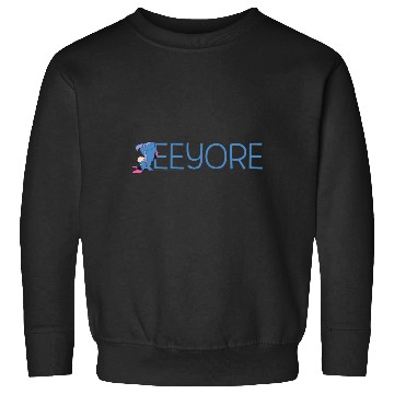 Discover Disney Winnie the Pooh Eeyore Classic Lettering Sweatshirts