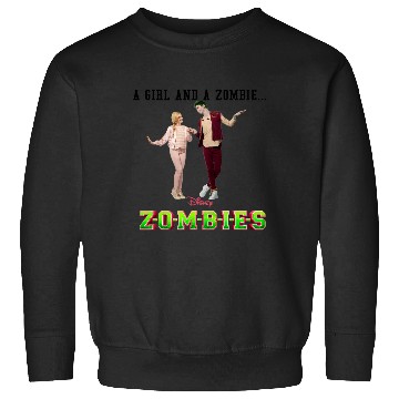 Discover Disney Zombies A Girl and A Zombie Sweatshirts
