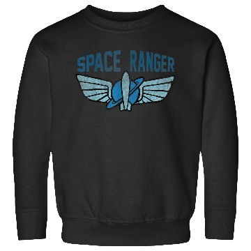 Discover Disneyss Pixars Toy Story Buzz Space Ranger Star Command Logo Sweatshirts