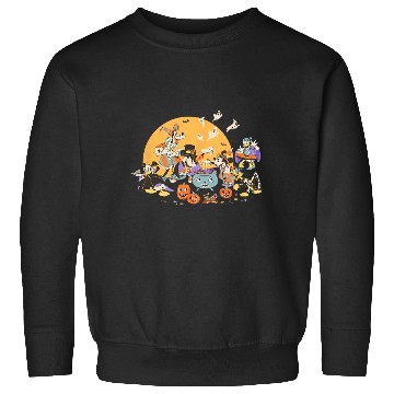 Discover Disney Mickey and Friends Halloween Retro Sweatshirts