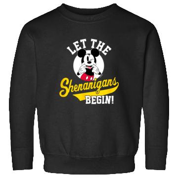 Discover Disney  Mickey Let The Shenanigans Begin Sweatshirts