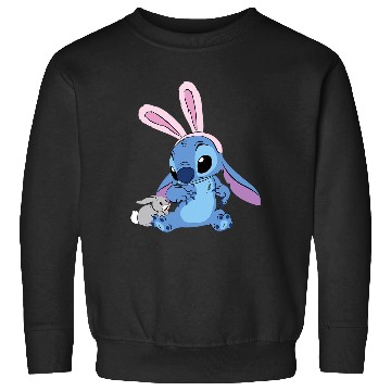 Discover Disney Stitch with Easter Bunny Sweatshirts