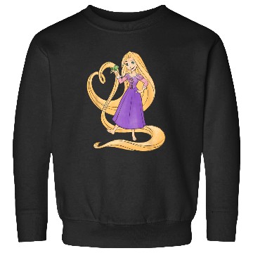 Discover Disney Princess Rapunzel Heart and Pascal Sweatshirts