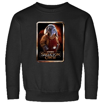 Discover Star Wars Skeleton Crew Neel with Series Logo Disney Sweatshirts