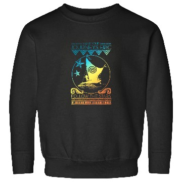 Discover Disney Moana Epic Journeys Rainbow Gradient Grap Sweatshirts