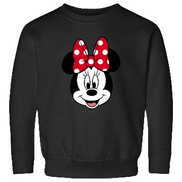 Discover Disney Minnie Mouse Pretty Face Classic Logo Sweatshirts