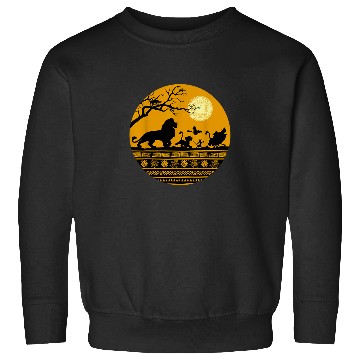 Discover Disney The Lion King Halloween Circle Sweatshirts