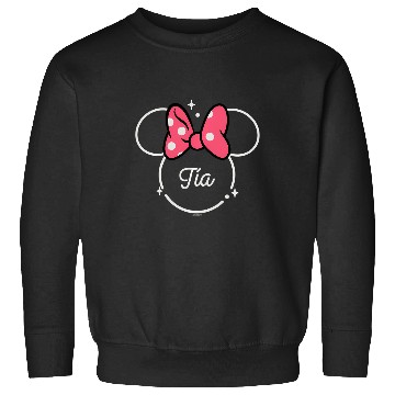 Discover Disney Minnie Mouse Ta Aunt Head Icon Magic Da De La Madre Sweatshirts