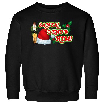 Discover Santa! I Know Him! Sweatshirts