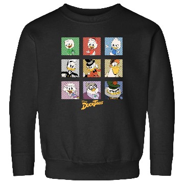 Discover Disney DuckTales Group Shot Comic Box Up Sweatshirts