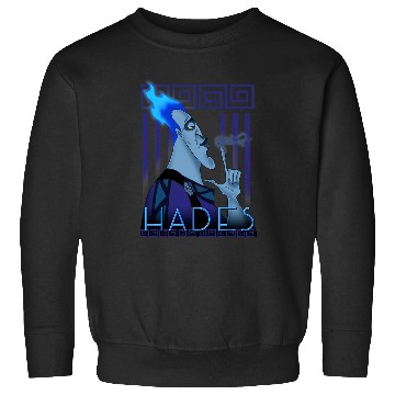 Discover Disney Hercules Hades Geometric Portrait Graphic Sweatshirts