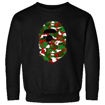 Discover A Bathing Ape Camo Big Ape Head 2016 Sweatshirts