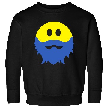 Discover Bearded Smiley Face Sweatshirts