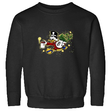 Discover Yellow paint Scrooge Mcduck and money  1SALE!! Mickey Retro Disney Shirt, Mickey Checkered Shirt, Vintage Disney, Retro Mickey, Mickey Gift S-5XL Sweatshirts