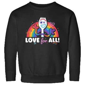 Discover Disneyss Pixars Toy Story 4 Pride Rainbow Forky Love For All Sweatshirts