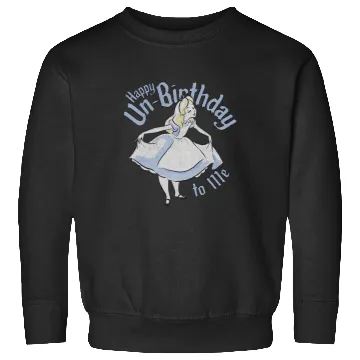 Discover Disney Alice In Wonderland Alice Happy Un-Birthday To Me Sweatshirts