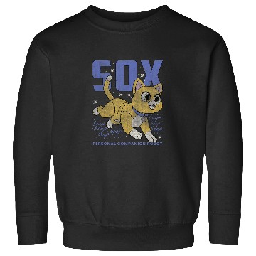 Discover Disney Pixar Lightyear Sox Retro Cat Robot Poste Sweatshirts