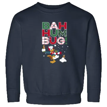 Discover Donald Duck Chip N Dale Bah Humbug Sweatshirts, Funny Disney Christmas Sweatshirts