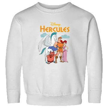 Discover Disney Hercules Classic Hero Group Shot  Poster Sweatshirts