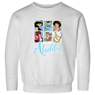 Discover Disney Aladdin Characters Group Sweatshirts