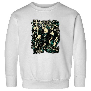 Discover Retro Hocus Pocus  Sweatshirts, Sanderson Sisters Disney Witches Sweatshirts, Vintage Spooky Vibes Sweatshirts