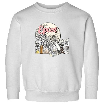 Discover Disney Epcot  Sweatshirts, Epcot World Tour Sweatshirts, Epcot Center 1982 Sweatshirts