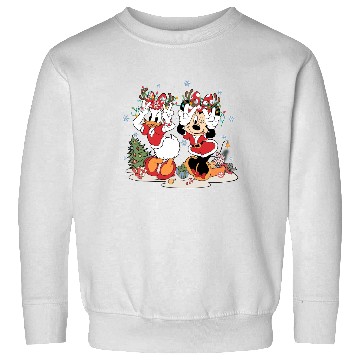 Discover Vintage Disney Christmas  Sweatshirts, Minnie and Daisy Christmas