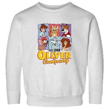 Discover Disney Oliver & Company Characters Sweatshirts