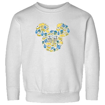 Discover Disney Mickey Mouse Icon Hanukkah Chanukah Dreidel Menorah Sweatshirts