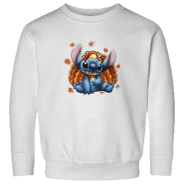 Discover Disney Thanksgiving Turkey Stitch Sweatshirts