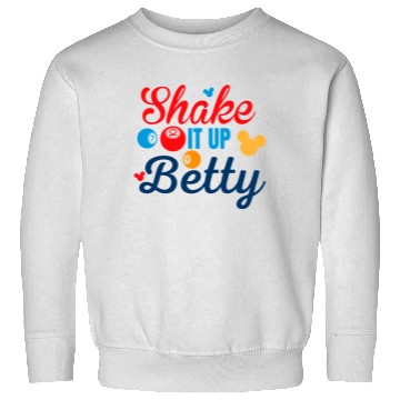 Discover Shake it up Betty! Disney Cruise Line Bingo Sweatshirts | Disney Cruise Sweatshirts | Disney Bingo Sweatshirts