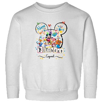Discover Disney Birthday Squad Sweatshirts