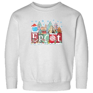 Discover Disney Epcot Christmas Sweatshirts, Joy to the World Christmas 2023 Sweatshirts