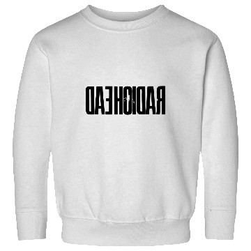Discover Radiohead Mirrored Black Sweatshirts