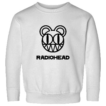 Discover Radiohead Black Smile Head Sweatshirts