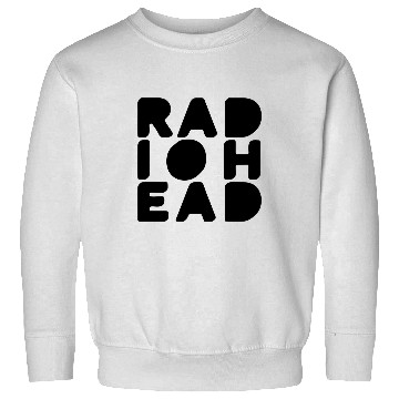 Discover Simple Bold Text Radiohead Sweatshirts
