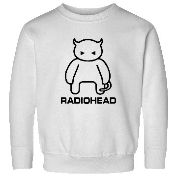 Discover Radiohead Black Fat Devil Sweatshirts