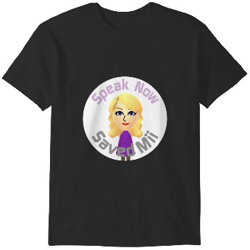Discover Tayl0r Swift - Speak Now Saved Mii T-Shirts