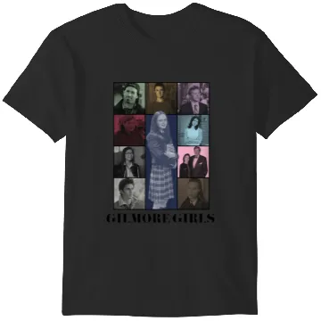 Discover Gilmore Girls Eras Tour Poster (Black Print) T-Shirts