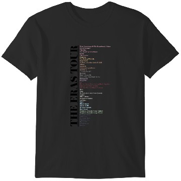 Discover eras tour UPDATED SETLIST T-Shirts