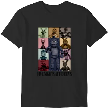 Discover Five Nights At Freddys Eras Tour T-Shirts