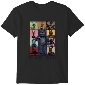 Discover Five Nights At Freddys Eras Tour T-Shirts
