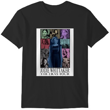 Discover Jodie Whittaker Eras Tour With Text T-Shirts