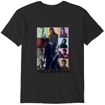Discover The Last of Us Eras Tour (writing) T-Shirts