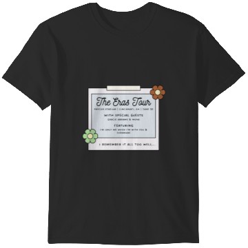 Discover Cincinnati Night 1 Eras Tour T-Shirts