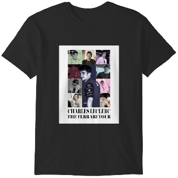 Discover Charles leclerc eras tour Active T-Shirts